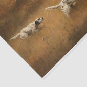 パーシバル・レオナルド・ロシオによるフィールドのセッターズ 薄葉紙 (詳細)