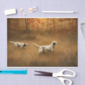 パーシバル・レオナルド・ロシオによるフィールドのセッターズ 薄葉紙 (クラフト)