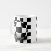 パーシュメント・イリュージョン コーヒーマグカップ (正面左)