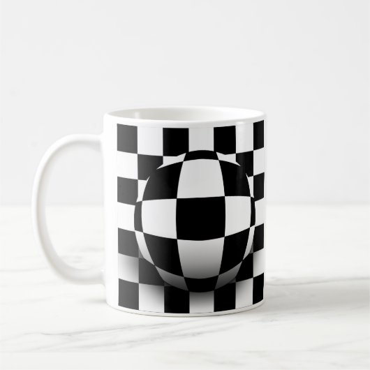 パーシュメント・イリュージョン コーヒーマグカップ (左)