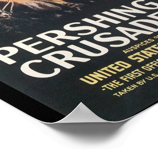 パーシングス十字軍第二次世界大戦 ポスター (角)