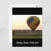 パーシングバルーンダービー2009 ポストカード (正面/裏面)