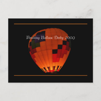 パーシングバルーンダービー2009 ポストカード
