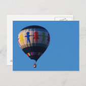 パーシングバルーンダービー2009 ポストカード (正面/裏面)