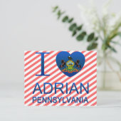 パーシー州エイドリアンが大好き ポストカード (スタンド正面)