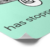 パーシー・ペンギン 「Brain.exeが停止しました」 ポスター (角)