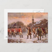 パーシー・モランによる最初の抵抗 ポストカード (正面/裏面)