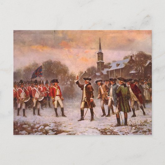 パーシー・モランによる最初の抵抗 ポストカード (正面)