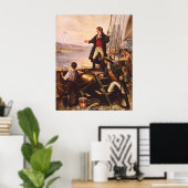 パーシー・モランの星の旗 ポスター (ホームオフィス)