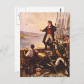 パーシー・モランの星の旗 ポストカード (正面/裏面)