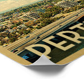 パースのポスターヴィンテージ旅行ポスターオーストラリア ポスター (角)