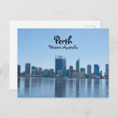 パースシティスカイライン（昼） ポストカード (正面/裏面)