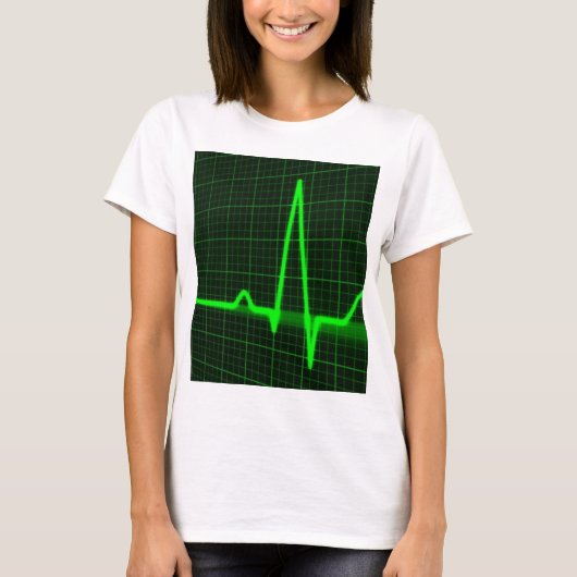 パーストレースパターン Tシャツ (正面)