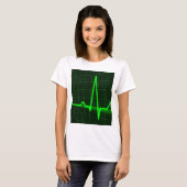 パーストレースパターン Tシャツ (正面フル)