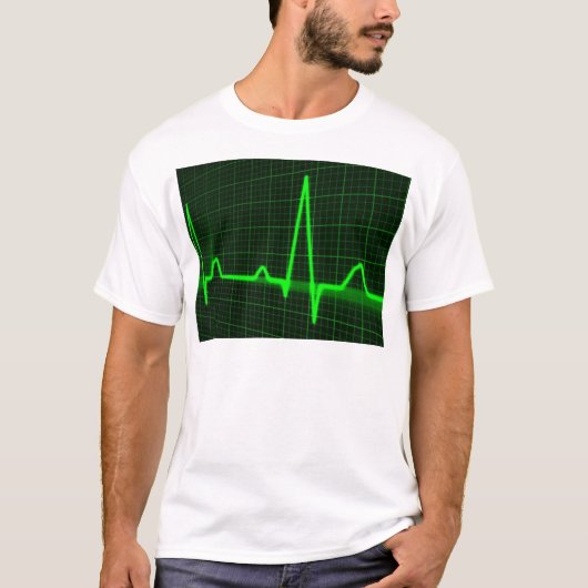 パーストレースパターン Tシャツ (正面)