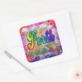 パースビスタエクスプレスステッカー スクエアシール (封筒)