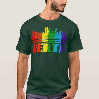 パースプライドパースLGBTギフトLGBTQサポーターTee P Tシャツ