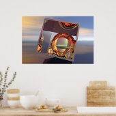 パースペクティブ（12,80 USDから） ポスター (キッチン)