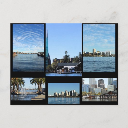 パース西オーストラリアのはがき ポストカード (正面)