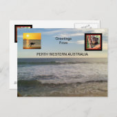パース西オーストラリア ポストカード (正面/裏面)