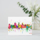 パース・オーストラリア・スカイライン ポストカード (スタンド正面)