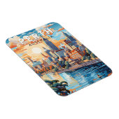 パース・オーストラリア・トラベルアートヴィンテージ マグネット (右側)