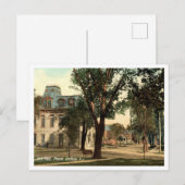 パースAMBOY NJシティホール1909ヴィンテージスタイル ポストカード (正面/裏面)