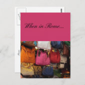 パーセイタリアンス – ローマ，イタリア ポストカード (正面/裏面)
