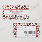 パーセス香料サングラス&ルビービジネスカード 名刺 (正面/裏面)