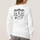 パーセントのヒョウのデザイン Tシャツ (裏面)