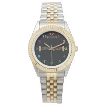 パーセントムデザインウォッチ会社2トーンウォッチ