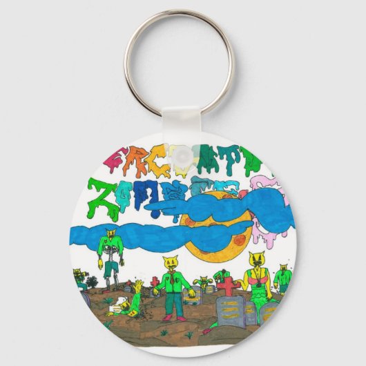 パーセントム_ゾンビ キーホルダー (正面)