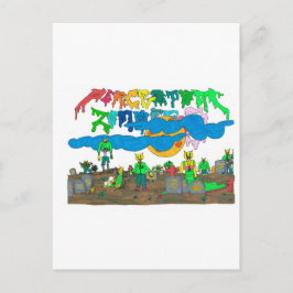 パーセントム_ゾンビ ポストカード