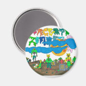 パーセントム_ゾンビ マグネット (正面/裏面)