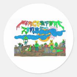 パーセントム_ゾンビ ラウンドシール