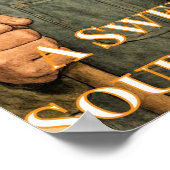 パーソナおもしろいライズ可能なSeetieとSourpuss Art ポスター (角)