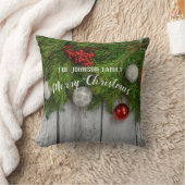 パーソナカスタムライズするクリスマス枕 クッション (ブランケット)