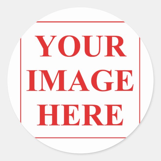 パーソナカスタムライズする円丸ステッカー ラウンドシール (正面)
