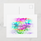 パーソナカラフルライズ数々の可能な色パターン ポストカード (正面/裏面)