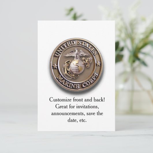 パーソナライカスタマイズズして両側へ！マリーン 招待状 (スタンド正面)