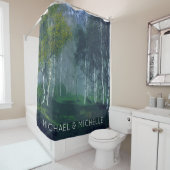 パーソナライズあなた自身の一流のシャワー・カーテンを加えて下さい シャワーカーテン (インサイチュ)