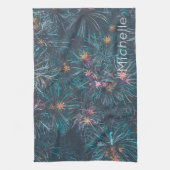 パーソナライズあなた自身の一流の台所タオルを加えて下さい キッチンタオル (縦)