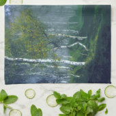 パーソナライズあなた自身の台所タオルを加えて下さい キッチンタオル (折り畳み)