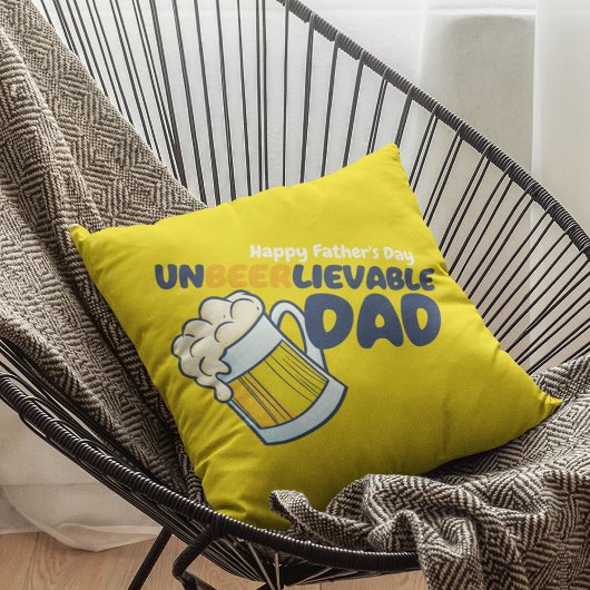 パーソナライズおもしろい非実行可能パパ クッション
