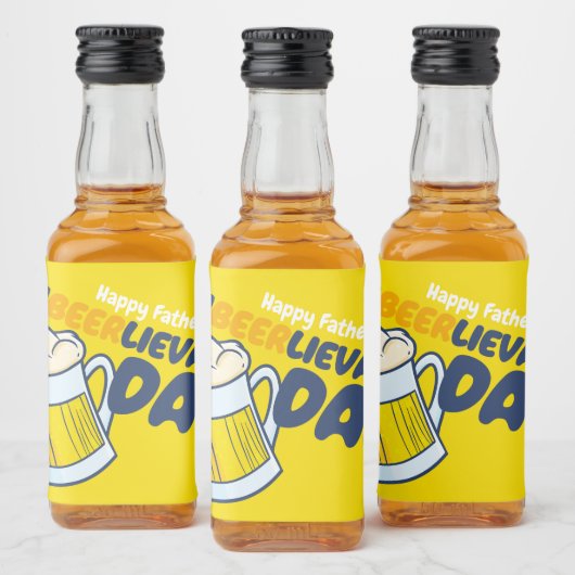 パーソナライズおもしろい非実行可能パパ リキュールボトルラベル (ボトル)