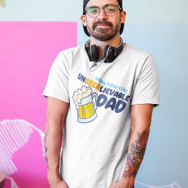 パーソナライズおもしろい非実行可能パパ Tシャツ