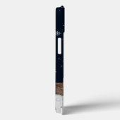 パーソナライズかわいい格言冬の雪の休日 Case-Mate iPhoneケース (裏面 / 右)