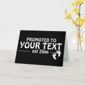 パーソナライズがパパのおじいちゃん家に昇格 カード (黄色い花)