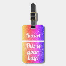 パーソナライズこれはあなたのバッグ|のおもしろいな荷物のラベルです
