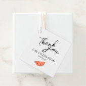 パーソナライズされたありがとう（スクエア） フェイバータグ (インサイチュ)